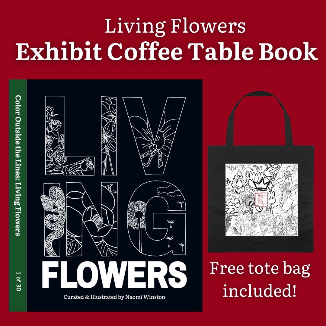 Living Flowers Coffee Table Book