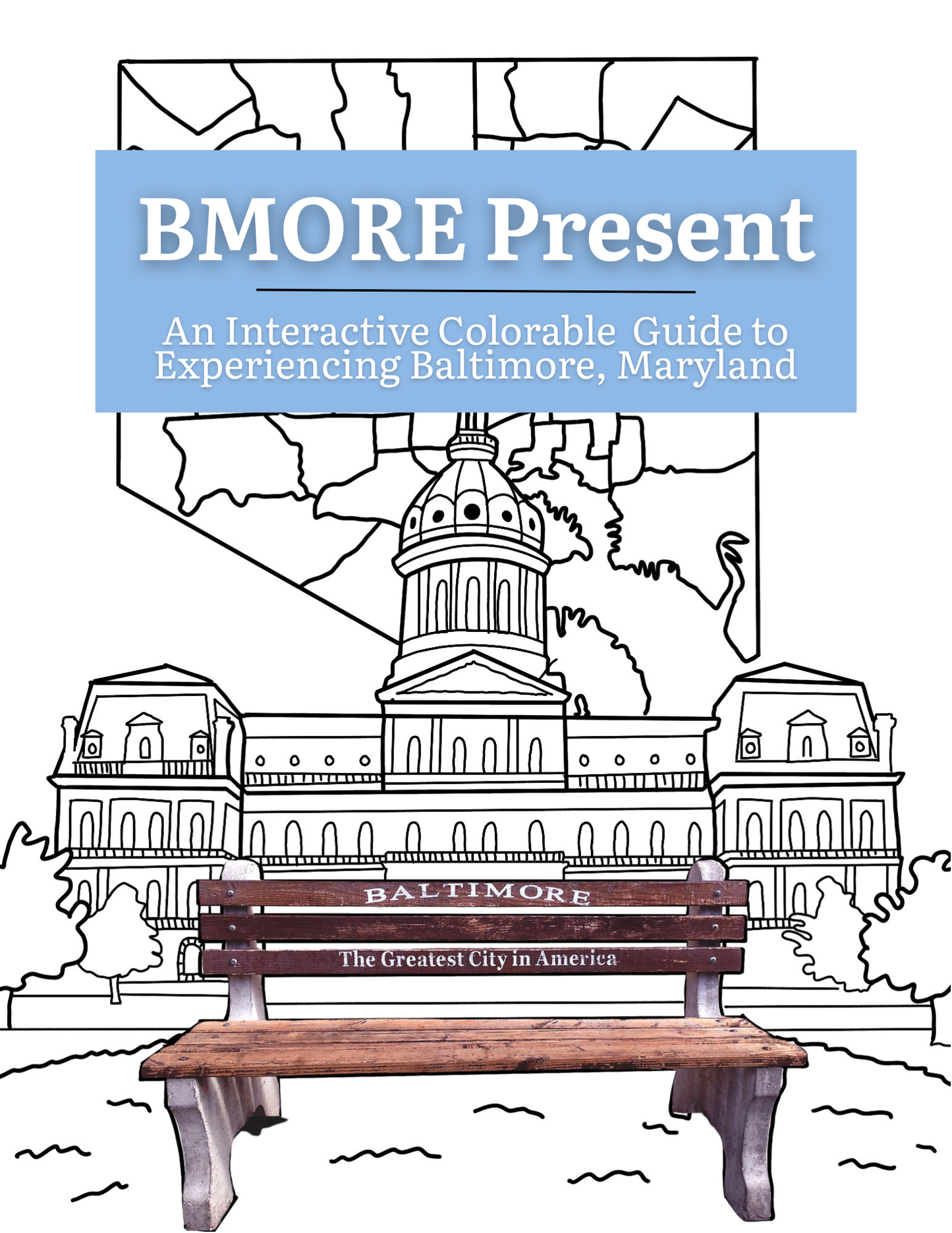 BMORE Present Coloring Book (Preorder)