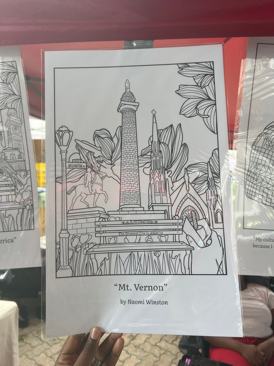 Mt vernon print