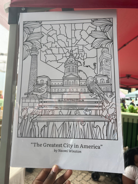 Baltimore print