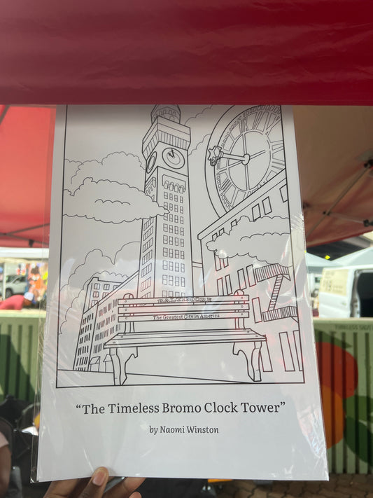 Clock tower print